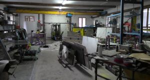 Marbrerie atelier vendre, machines Thibaut
